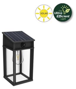 Philips 8720169361843 UltraEfficient Geri solární nástěnné svítidlo se senzorem LED 3,2W/500lm 4000K IP44 antracitová