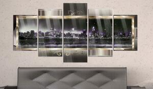 Obraz na akrylovém skle New York: Hvězdná noc