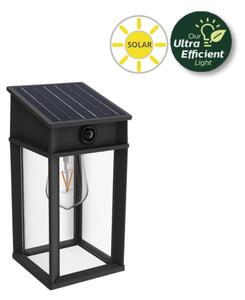 Philips 8720169361829 UltraEfficient Geri solární nástěnné svítidlo se senzorem LED 3,2W/500lm 2700K IP44 antracitová