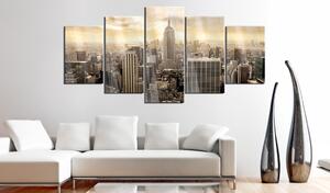 Obraz na akrylovém skle New York a východ slunce