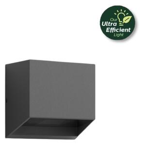 Philips 8720169351318 UltraEfficient Alix venkovní nástěnné svítidlo efektné LED 4,3W/800lm 2700K IP44 antracitová