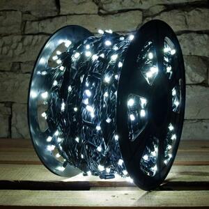 DLED SFNX1110 LED světelný řetěz - 100m, ledově bílá s FLASH, 1000 diod, IP67