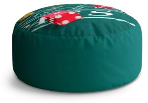 Sablio Taburet Circle Kostky: 38x48 cm