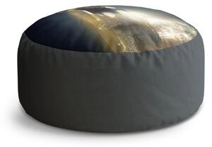 Sablio Taburet Circle Orel: 38x48 cm