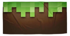 Sablio Ručník Green Blocks - 30x50 cm
