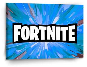 Sablio Obraz FORTNITE modrá - 90x60 cm