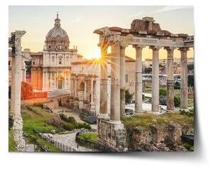Sablio Plakát Řím Forum Romanum - 60x40 cm