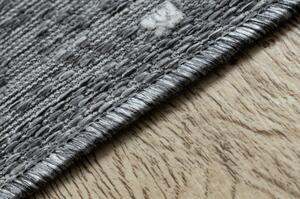 Koberec Strukturální SOLE D3812 Ornament ploché tkaní šedá / béžový velikost 160x220 cm | krásné koberce cz