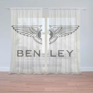 Sablio Záclony Bentley na bílé: 2ks 150x250cm