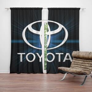 Sablio Závěs Toyota Blue Glow: 2ks 140x250cm