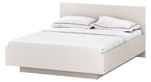Postel 160 s úložným prostorem (EO18) kašmír / dub castello Evo