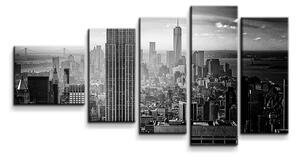 Sablio Obraz - 5-dílný Manhattan - 100x60 cm