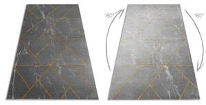 Koberec EMERALD výhradní 1012 glamour, stylový geometrický, mramor še velikost 120x170 cm | krásné koberce cz