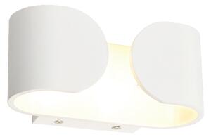 ACA Lighting LED nástěnné dekorativní svítidlo NEPHELE 6W/230V/3000K/560Lm/IP20, matné bílé L35049