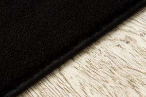 Koberec EMERALD výhradní 1012 glamour, stylový geometrický černý / zl velikost 120x170 cm | krásné koberce cz