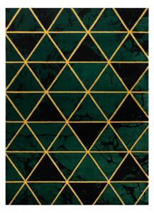 Koberec EMERALD výhradní 1020 glamour, stylový mramor, trojúhelníky l velikost 160x220 cm | krásné koberce cz