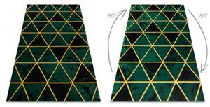 Koberec EMERALD výhradní 1020 glamour, stylový mramor, trojúhelníky l velikost 120x170 cm | krásné koberce cz
