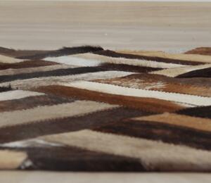 Luxusní koberec, pravá kůže, 120x180, KŮŽE TYP 2 Mdum