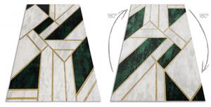 Koberec EMERALD výhradní 1015 glamour, stylový mramor, geometrický la velikost 140x190 cm | krásné koberce cz