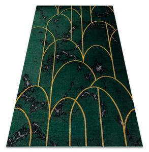 Dywany Luszczow Kusový koberec EMERALD EXCLUSIVE 1016 art deco, mramor lahvově zelená / zlato Rozměr koberce: 140 x 190 cm