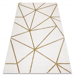 Dywany Luszczow Kusový koberec EMERALD EXCLUSIVE 1013 geometrický krém / zlato Rozměr koberce: 80 x 150 cm