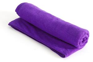 APT Rychleschnoucí ručník z mikrovlákna 100x50 cm fialový, BQ8B