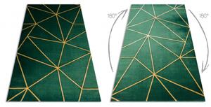 Koberec EMERALD výhradní 1013 glamour, stylový geometrický lahvově ze velikost 120x170 cm | krásné koberce cz