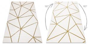 Koberec EMERALD výhradní 1013 glamour, stylový geometrický krém / zla velikost 200x290 cm | krásné koberce cz