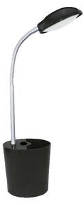 ACA Lighting LED stolní lampička s vypínačem HULLEN 5W/230V/4000K/320Lm/120°/IP20, černá
