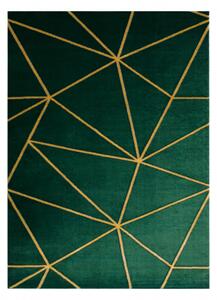Koberec EMERALD výhradní 1013 glamour, stylový geometrický lahvově ze velikost 160x220 cm | krásné koberce cz