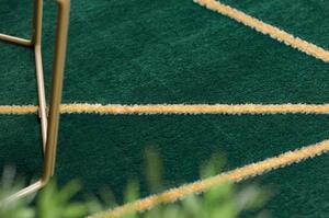 Koberec EMERALD výhradní 1013 glamour, stylový geometrický lahvově ze velikost 160x220 cm | krásné koberce cz