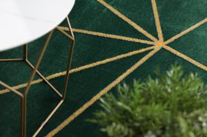 Koberec EMERALD výhradní 1013 glamour, stylový geometrický lahvově ze velikost 140x190 cm | krásné koberce cz