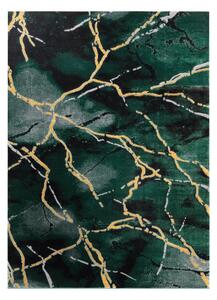 Koberec EMERALD výhradní 1018 glamour, stylový mramor lahvově zelená velikost 160x220 cm | krásné koberce cz