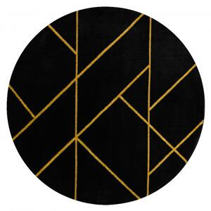 Koberec kulatý EMERALD výhradní 1012 glamour, stylový mramor, geo velikost kruh 120 cm | krásné koberce cz