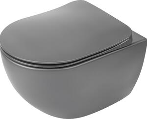 Designové závěsné umyvadlo Peonia Zero New Anthracite/Titanium