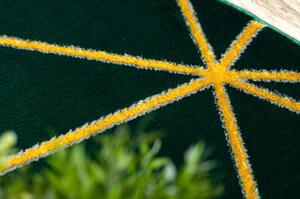 Koberec kulatý EMERALD výhradní 1013 glamour, stylový geometrický lah velikost kruh 120 cm | krásné koberce cz