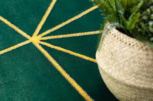 Koberec kulatý EMERALD výhradní 1013 glamour, stylový geometrický lah velikost kruh 160 cm | krásné koberce cz