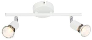 ACA DECOR Stropní bodové svítidlo TRINITY 2xGU10, bílá barva
