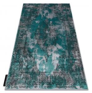 Moderní koberec DE LUXE 6754 Abstrakce Strukturální, zelená / šedá velikost 240x330 cm | krásné koberce cz