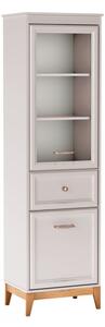 Vitrína Stebin SE06, Osvětlení: bez osvětlení, Barva: kašmír 5903211451676