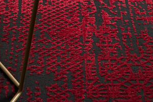 Moderní koberec VINCI 1409 Ornament vintage Strukturální červený velikost 120x170 cm | krásné koberce cz