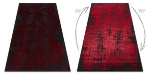 Moderní koberec VINCI 1409 Ornament vintage Strukturální červený velikost 80x150 cm | krásné koberce cz
