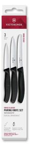 Victorinox - Sada kuchyňských nožů na zeleninu SWISS CLASSIC 3 ks černá