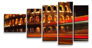 Sablio Obraz - 5-dílný Koloseum - 100x60 cm