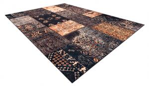 Koberec ANTIKA ancient chocolate, moderní patchwork, řecký om velikost 160x220 cm | krásné koberce cz