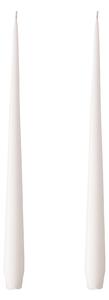 Svíčka Taper 32 cm – 21 White Ash – set 2 ks