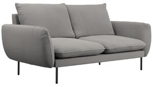 -25 % Dny MOMENTI– Cosmopolitan Design Šedá bouclé dvoumístná pohovka Vienna 160 cm