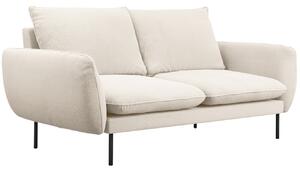 -25 % Dny MOMENTI– Cosmopolitan Design Béžová bouclé dvoumístná pohovka Vienna 160 cm