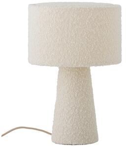 Bloomingville Bílá bouclé stolní lampa Emmie
