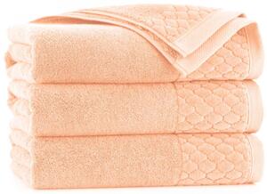 Egyptská bavlna ručníky a osuška Cannosa - meruňková Velikost: ručníček 30 x 50